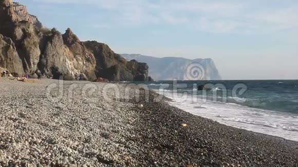 黑海海角的海岸视频的预览图