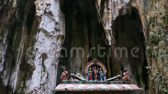 巴图洞穴印度教寺庙4k视频的预览图