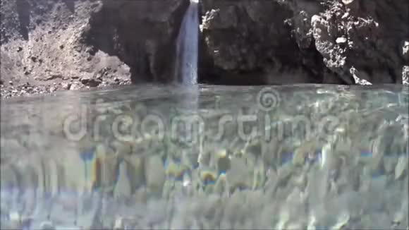 水下场景和瀑布视频的预览图