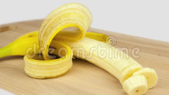 切香蕉特写延时视频的预览图