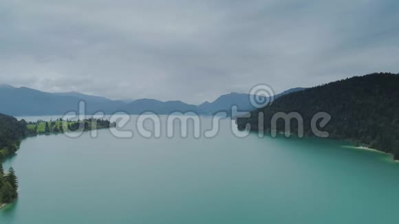 德国德克兰山的沃尔钦湖视频的预览图