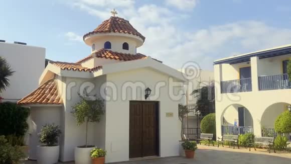 塞浦路斯帕福斯2017年9月17日街头小教堂视频的预览图