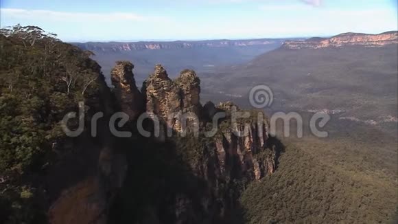 澳大利亚美丽的广阔山谷视频的预览图