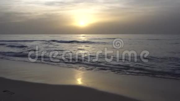 以色列海滩日落视频的预览图