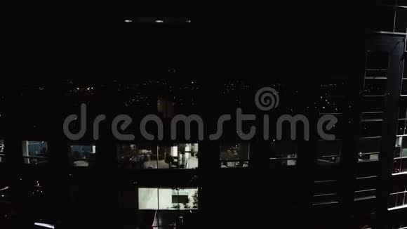 夜间城市航拍TT视频的预览图