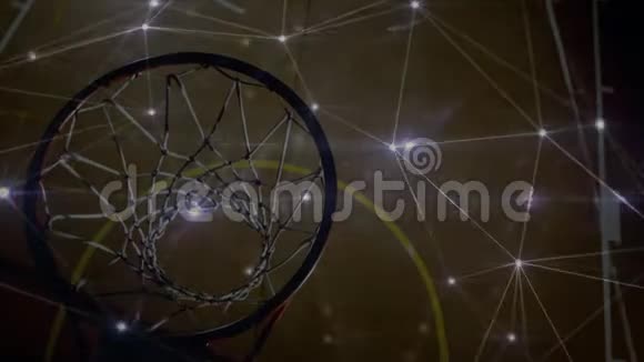 篮球运动员扣篮网络动画视频的预览图
