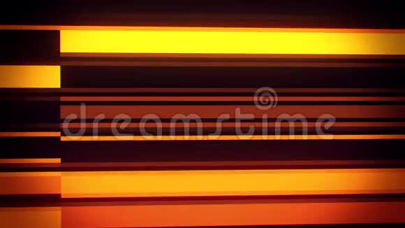 橙色数字霓虹灯线VJ循环运动背景视频的预览图