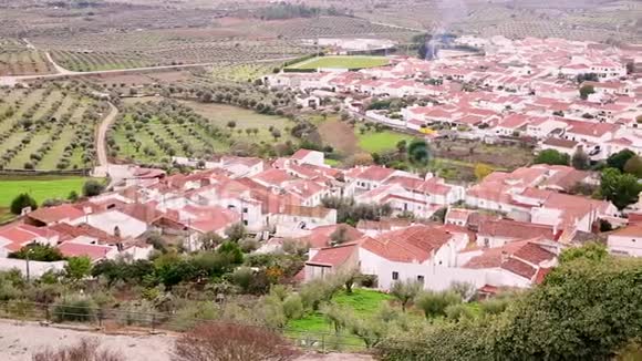 葡萄牙Evora区Portel镇景观视频的预览图