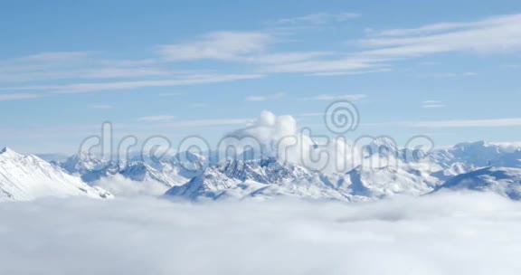 云峰阿尔卑斯山4k视频的预览图