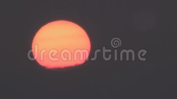 大红背景太阳视频的预览图