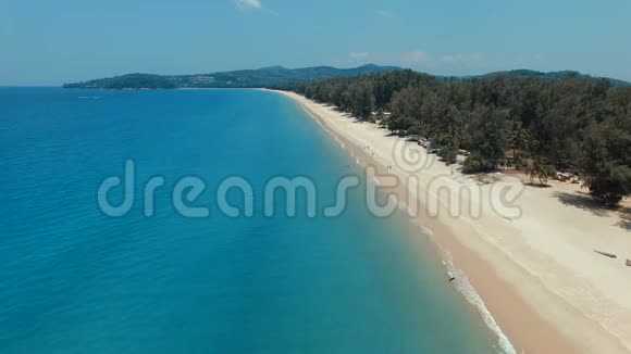 泰国汉普凯特的蓝色海景视频的预览图