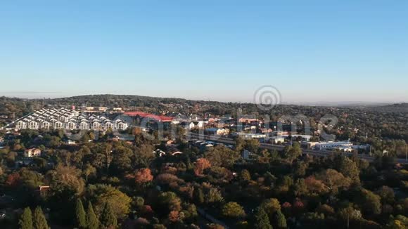 约翰内斯堡郊区美丽的日出视频的预览图
