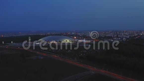 体育场空中景观视频的预览图