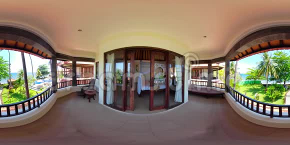 酒店内卧室vr360视频的预览图