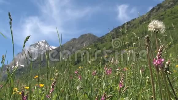 法国阿尔卑斯山法国的奥农上校视频的预览图