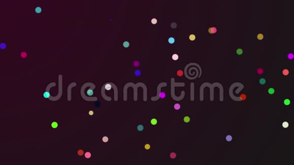深粉紫色背景上的闪亮纸屑新年派对喜庆的闪光纹理迪斯科五颜六色的背景视频的预览图