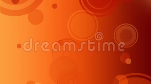 橙色背景圈视频的预览图