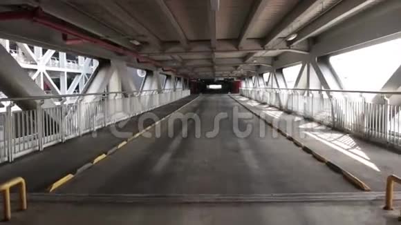 空停车场隧道道路工业内部视频的预览图