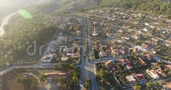 土耳其安纳托利亚村空中视频的预览图