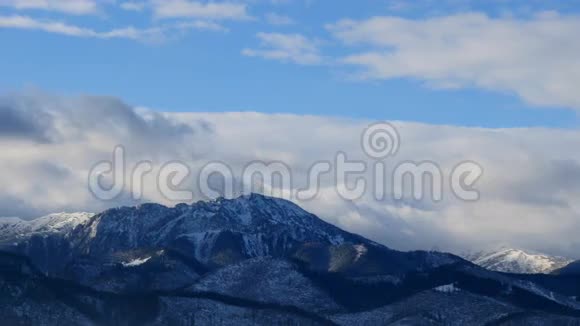 塔特拉山州的晴天视频的预览图