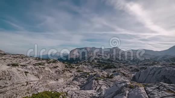 在奥地利阿尔卑斯山靠近德国巴伐利亚的夏日施泰因恩斯梅尔4K时间流逝视频的预览图