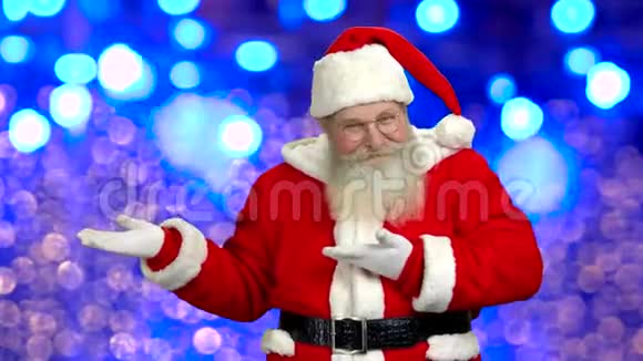 圣诞老人市场营销视频的预览图