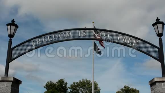 田纳西州约翰逊市退伍军人纪念馆视频的预览图