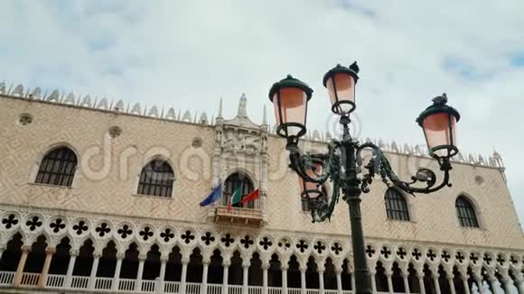 威尼斯著名多吉宫的正面视频的预览图