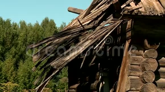 被遗弃的俄罗斯村庄视频的预览图