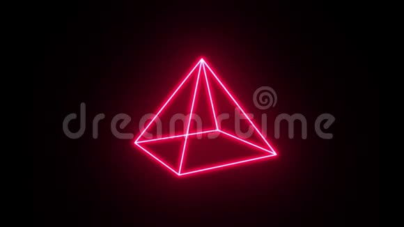 金字塔锥状旋转视频的预览图