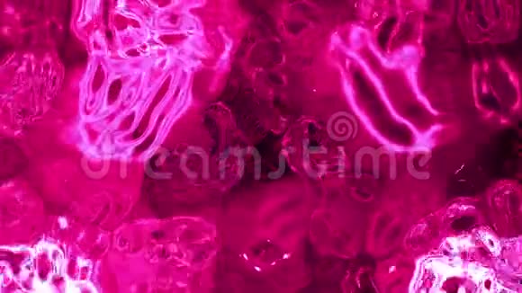 粉红玻璃波纹方式背景视频的预览图