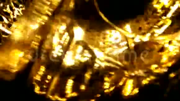 艺术视频金光背景视频的预览图