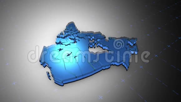 3D加拿大半透明视频的预览图