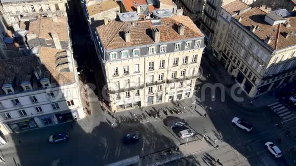 法国波尔多的空中景色视频的预览图