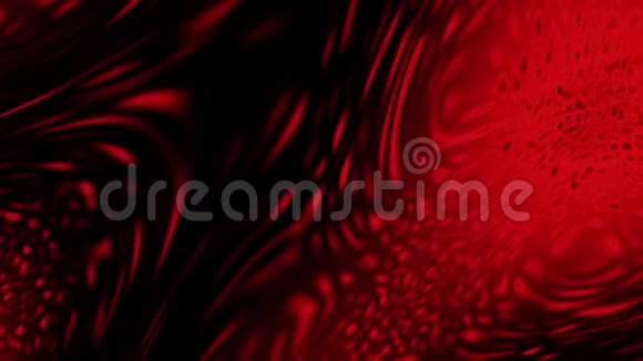 带有抽象水波循环背景的红色表面视频的预览图
