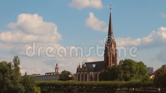 教堂三个国王DreikAnigskirche德国法兰克福视频的预览图