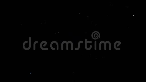 黑星夜空的时间推移视频的预览图