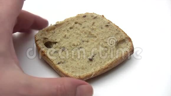 带果酱的面包视频的预览图