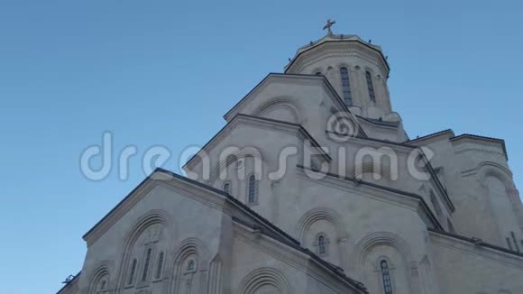 第比利斯茨明达萨姆巴圣三一大教堂格鲁吉亚视频的预览图