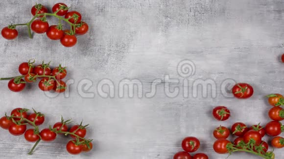 樱桃番茄停止运动背景视频的预览图
