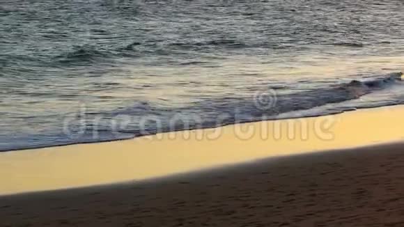 日落时的大西洋视频的预览图
