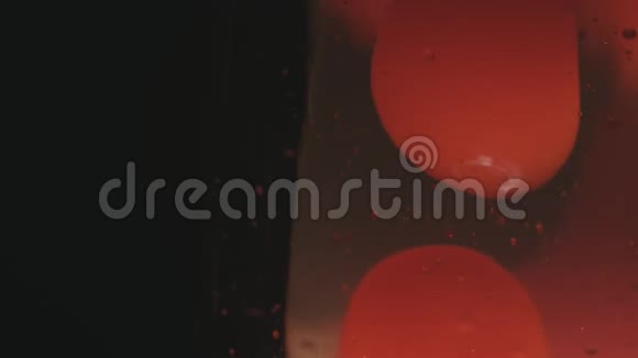 熔岩灯抽象液体运动变化四视频的预览图