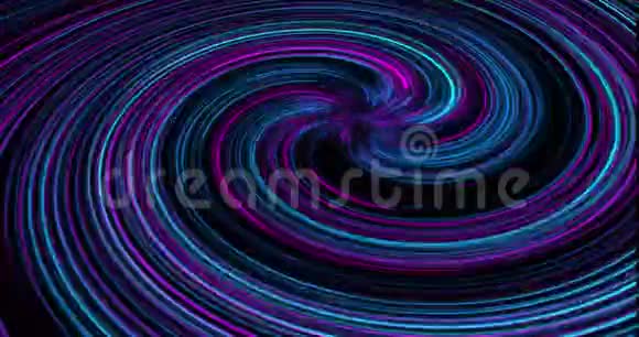 紫色和蓝色漩涡背景视频的预览图