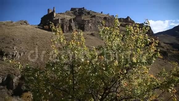古堡遗址景观视频的预览图