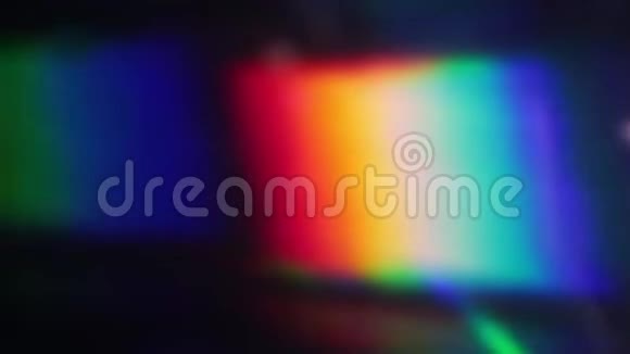 未来派光泄漏全息霓虹箔光谱颜色视频的预览图