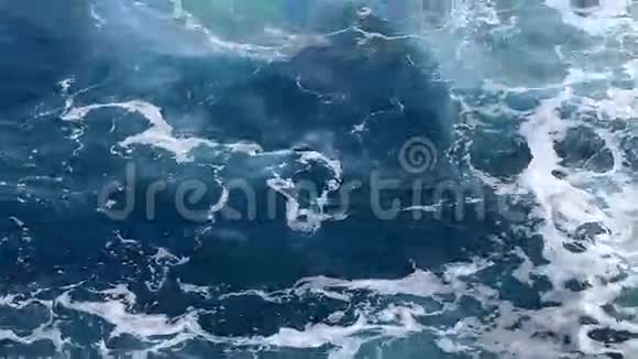 深蓝的大海视频的预览图