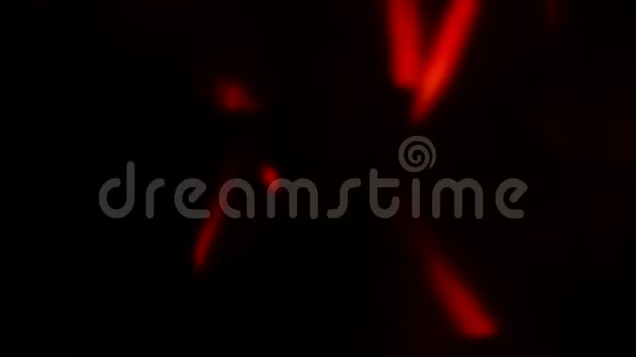 镜头耀斑运动抽象发光红色模糊灯视频的预览图
