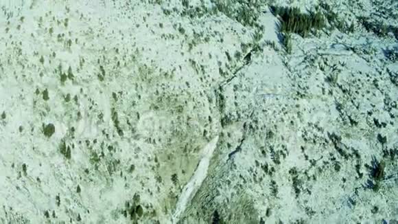冬天的塔霍湖景观视频的预览图