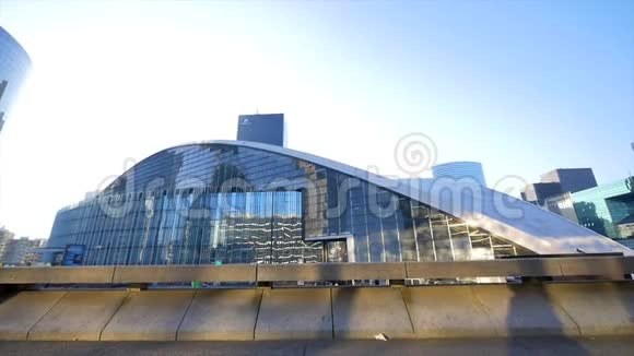 大玻璃现代建筑圆形视频的预览图