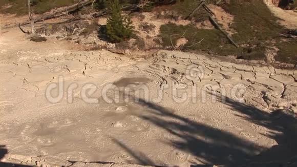 黄石公园的泥盆视频的预览图